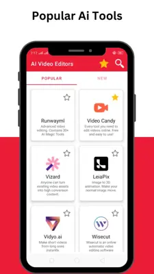 AI tools for Video Editing android App screenshot 0