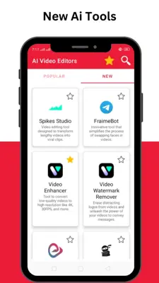 AI tools for Video Editing android App screenshot 5